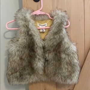 Faux Fur Vest - Toddler